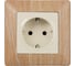 Силовая розетка Legrand Valena LIFE 2К+З 16А 250В с лицевой панелью.Безвинтовые зажимы.Слоновая кость 753521 12