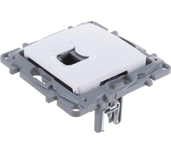 Розетка Legrand компьютерная RJ45 категория 5e UTP Legrand Etika белый 672241