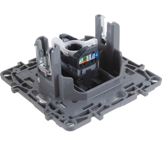 Розетка Legrand компьютерная RJ45 категория 5e UTP Legrand Etika белый 672241