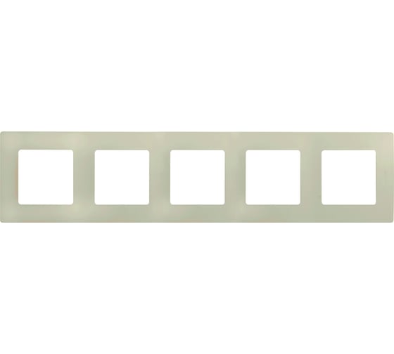 Рамка Legrand 5 постов Legrand Etika слоновая кость 672515