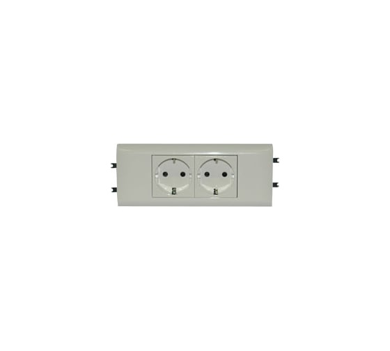 Розетка Legrand 2 х 2К+3 Программа Mosaic для установки в кабель-канале автоматические клеммы стандартная 077432