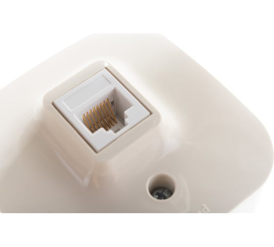 Розетка Legrand компьютерная RJ45 категория 5e UTP Legrand Quteo IP20 накладной монтаж слоновая кость 782254
