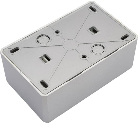 Розетка Vesta Electric vesta-electric mega silver двойная с заземлением FRZ00010222SRM