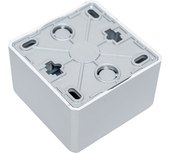 Розетка Vesta Electric vesta-electric mega silver одинарная с заземлением FRZ00010106SRM
