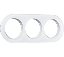 Рамка на 3 поста Werkel WL21 frame 03 белый a044890