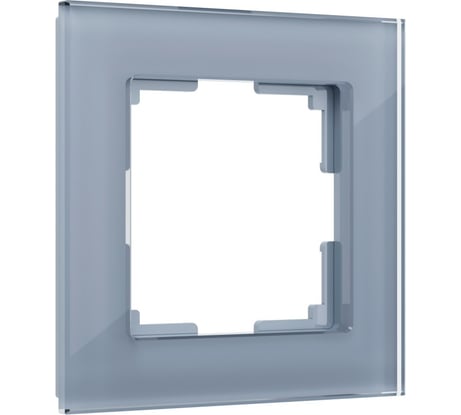 Рамка WERKEL, W0011115 на 1 пост Favorit серый, стекло a050965