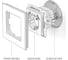 Розетка WERKEL W1171501 с заземлением, шторками и USBх2, белая a051141 19