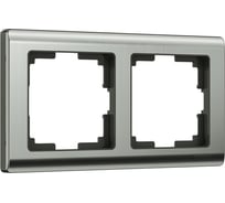 Рамка WERKEL W0021602 на 2 поста глянцевый никель a051002