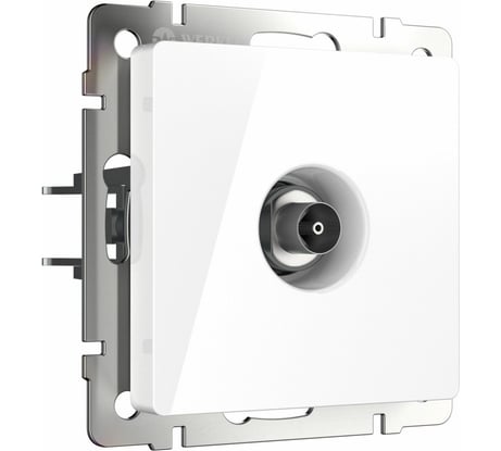 ТВ-розетка WERKEL W1183001 оконечная белая a051107