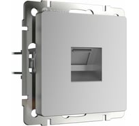 Телефонная розетка RJ-11 WERKEL серебряный W1182006 a051516