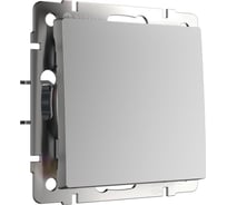 Выключатель WERKEL W1110006 одноклавишный серебряный a051498