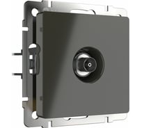 ТВ-розетка WERKEL оконечная серо-коричневый W1183007 a050840