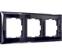 Рамка WERKEL на 3 поста черный W0031208 a051446