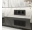 Выключатель WERKEL W1122008 двухклавишный проходной черный матовый a051621 14