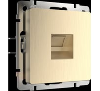 Телефонная розетка WERKEL W1182010 RJ-11 шампань рифленый a051428