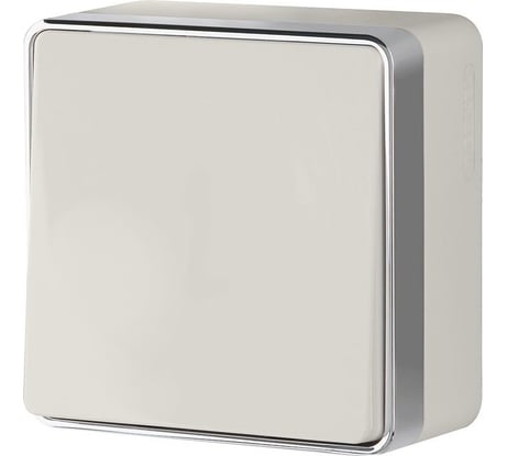 Выключатель WERKEL W5012003 одноклавишный проходной Gallant слоновая кость a051548