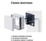 Выключатель WERKEL одноклавишный с подсветкой Gallant черный с серебром W5010134 a051152 4