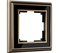 Рамка на 1 пост WERKEL W0011328 бронза черный a051220
