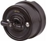 Переключатель WERKEL W5612014 одноклавишный коричневый Ретро a051057