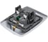 Розетка ЭРА 12-2106-03 2X2P+E Schuko, 16A-250В, IP20, алюминий Б0031230 5