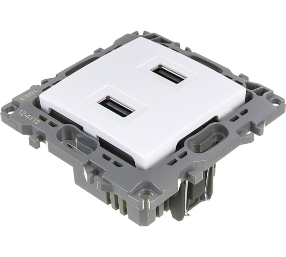 Зарядное устройство USB ЭРА 12-4110-01, 230В/5В-2100мА, IP20, белый Б0027491