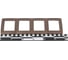 Рамка ЭРА 12-5004-13 на 4 поста, бронза Б0019379 4