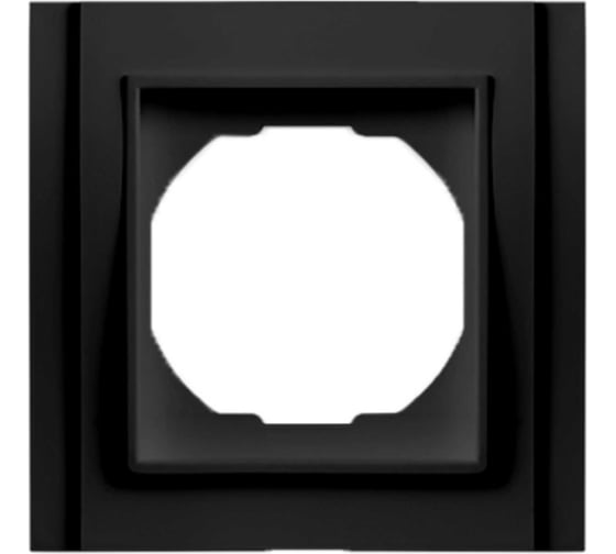 1-местная рамка Vesta Electric vesta-electric verona black FRM020101CMT