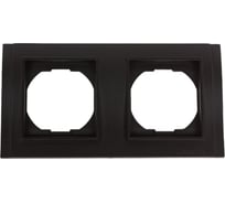 2-местная рамка Vesta Electric vesta-electric verona black FRM020201CMT