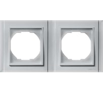 2-местная рамка Vesta Electric vesta-electric verona silver FRM020201SRM