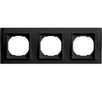 3-местная рамка Vesta Electric vesta-electric verona black FRM020301CMT
