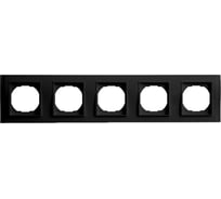 Рамка 5-я Metronex Electric Verona Black FRM020501CMT