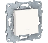 Выключатель Systeme Electric 1-кл. UNICA NEW с подсветкой сх.1а белый NU520118N 1239896