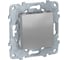 Выключатель Systeme Electric 1-кл. UNICA NEW сх.1 10AX 250В алюминий NU520130 1239897 1