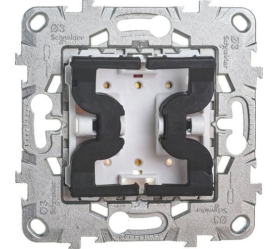 Выключатель Systeme Electric 2-кл. UNICA NEW сх.5 10AX 250В бежевый NU521144 1239939