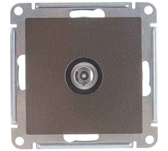 Механизм антенны Systeme Electric TV ATLAS DESIGN коннектор, мокко ATN000693 1240389