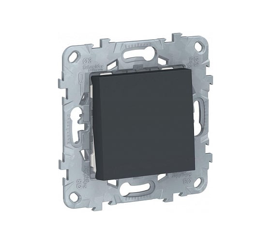Выключатель Systeme Electric 1-кл. UNICA NEW сх.1 10AX 250В антрацит NU520154 1239901 1