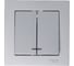 Механизм выключателя Systeme Electric 2-кл. ATLAS DESIGN с подсветкой сх.5а 10АХ алюминий 1240248 ATN000353 6