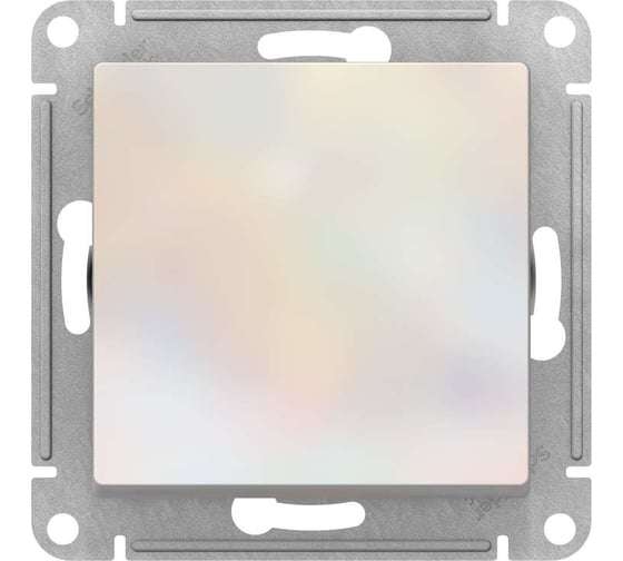 Механизм переключателя Systeme Electric 1-кл. ATLAS DESIGN 10АХ жемчуг ATN000461 1240292