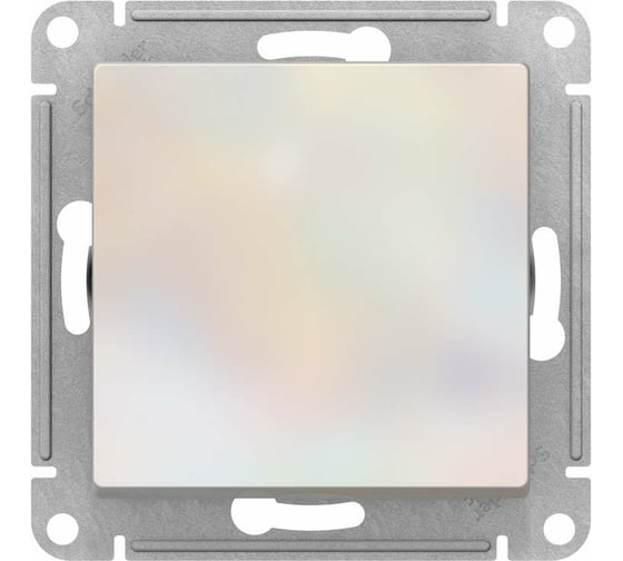 Механизм выключателя Systeme Electric 1-кл. ATLAS DESIGN сх.1 10АХ жемчуг ATN000411 1240268