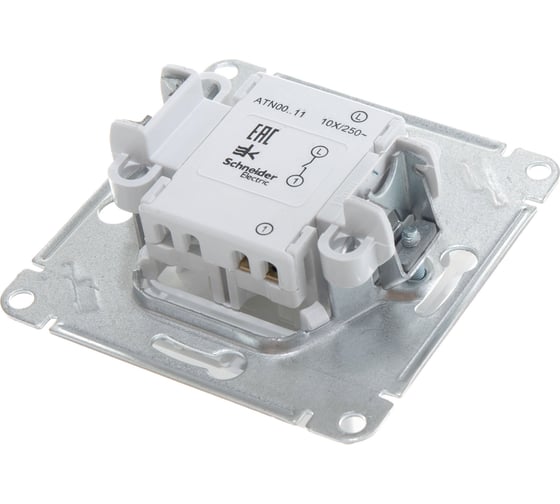 Механизм выключателя Systeme Electric 1-кл. ATLAS DESIGN сх.1 10АХ жемчуг ATN000411 1240268