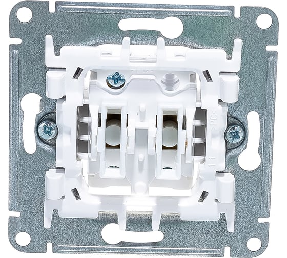 Механизм выключателя Systeme Electric 2-кл. ATLAS DESIGN сх.5 10АХ шампань ATN000551 1240332