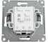 Механизм выключателя Systeme Electric 3-кл. ATLAS DESIGN сх.1+1+1 10АХ мокко ATN000631 1240363 4