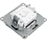 Механизм выключателя Systeme Electric 3-кл. ATLAS DESIGN сх.1+1+1 10АХ мокко ATN000631 1240363 5