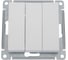 Механизм выключателя Systeme Electric 3-кл. ATLAS DESIGN сх.1+1+1 10АХ жемчуг ATN000431 1240277 1