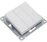 Механизм выключателя Systeme Electric 3-кл. ATLAS DESIGN сх.1+1+1 10АХ жемчуг ATN000431 1240277 2
