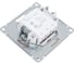 Механизм выключателя Systeme Electric 3-кл. ATLAS DESIGN сх.1+1+1 10АХ шампань ATN000531 1240320 4