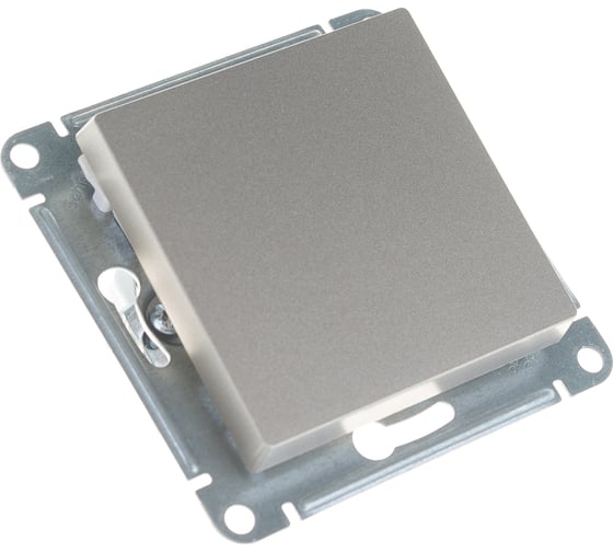 Механизм переключателя Systeme Electric 1-кл. ATLAS DESIGN 10АХ шампань ATN000561 1240335