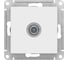 Механизм розетки Schneider Electric TV ATLAS DESIGN проходной 4DB, белый ATN000192 1240165 1