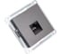 Механизм компьютерной розетки Systeme Electric ATLAS DESIGN RJ45 мокко ATN000683 1240383 2