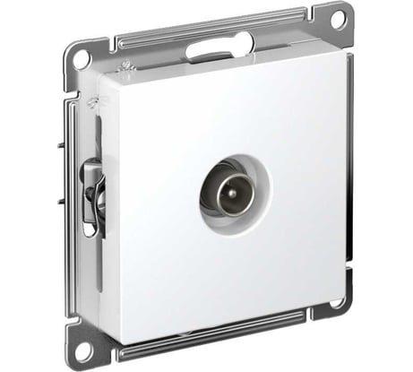 Механизм розетки TV Systeme Electric (Schneider Electric) ATLAS DESIGN оконечный 1DB бел. 1240164 ATN000191